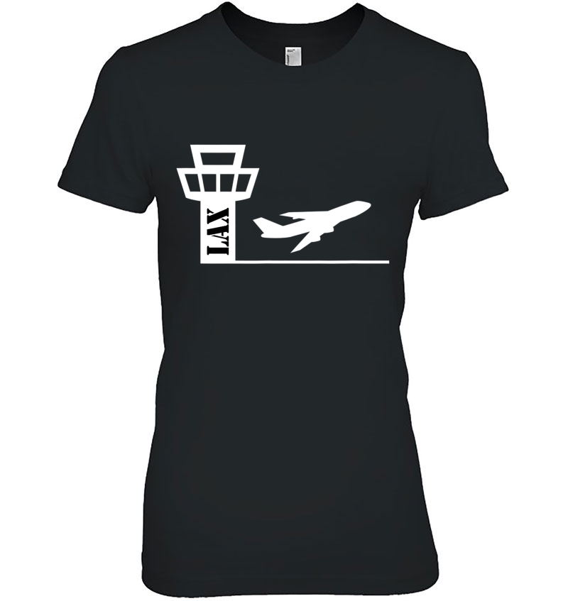 Air Traffic Control Tower Airport Atc Tshirt - Lax Hoodie