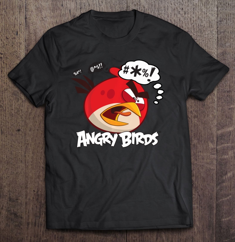 Angry Birds Angry Words Shirt