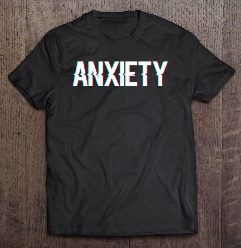 Anxiety Glitch Art Aesthetic Clothing Grunge Outfit Shirt