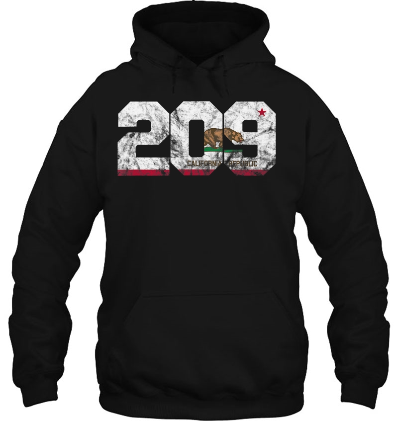 Area Code 209 Shirt - Modesto California Mugs