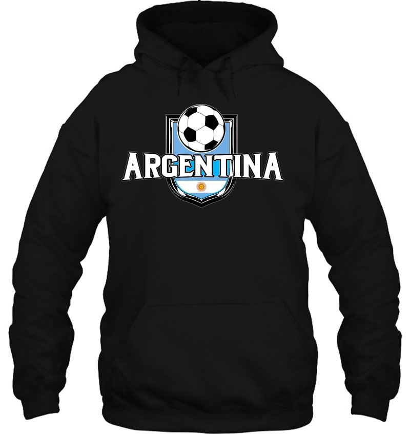 Argentina Soccer Ball Argentinian Flag Football Tee Mugs