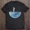 Astronaut Mowing The Moon Lawn Tee