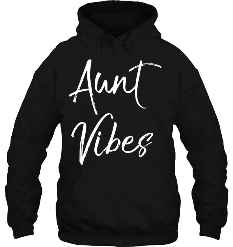 Aunt Vibes Shirt Cool Cute Auntie Shirt Fun Aun Mugs