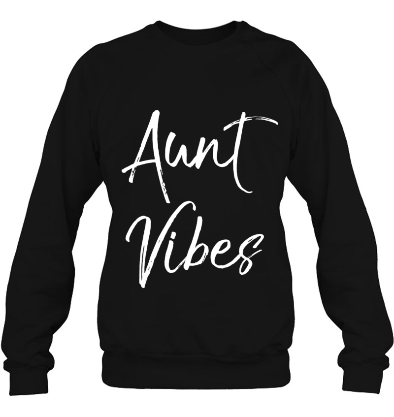 Aunt Vibes Shirt Cool Cute Auntie Shirt Fun Aun Mugs