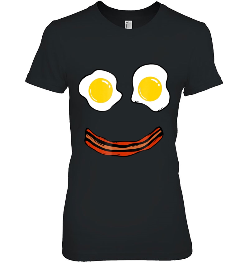 Bacon And Eggs Happy Smiley Face Brunch Breakfast Hoodie