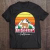 Bishop California Vacation Family Retro Vintage Camping Gift Tee