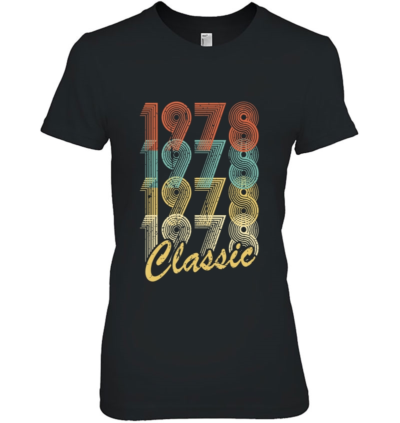 Born 1978 Classic 40 Year Old 40Th Birthday Anniversary Gift Hoodie