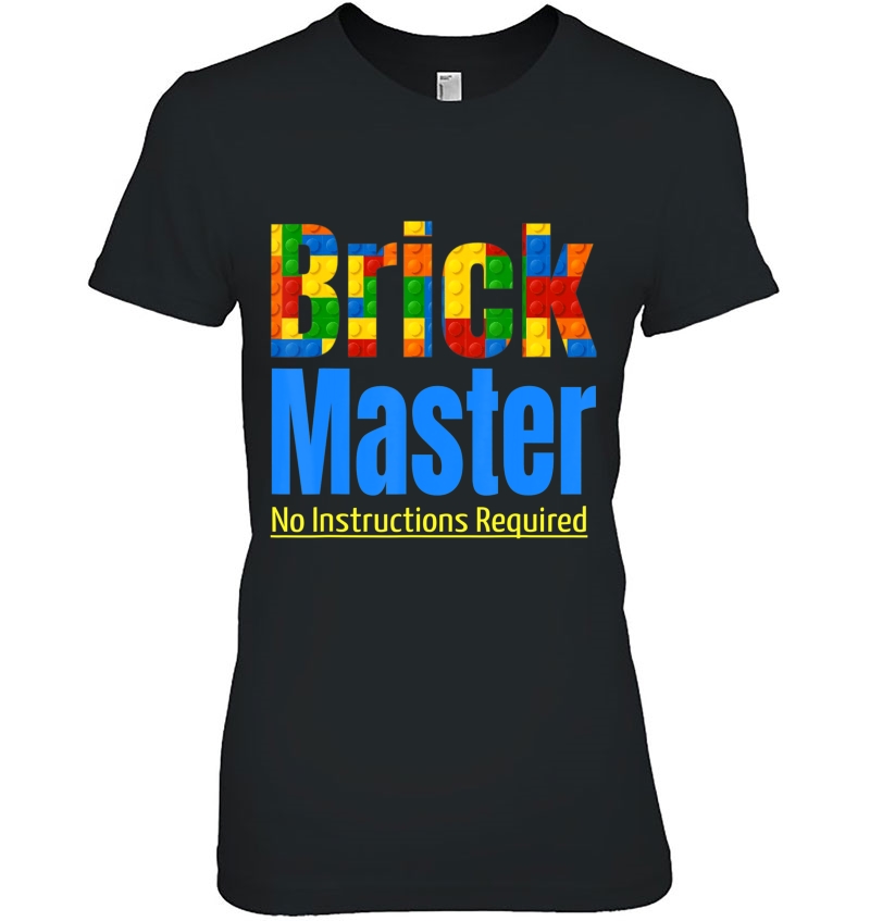 Brick Master Brick Builder No Instructions Block Set Hoodie