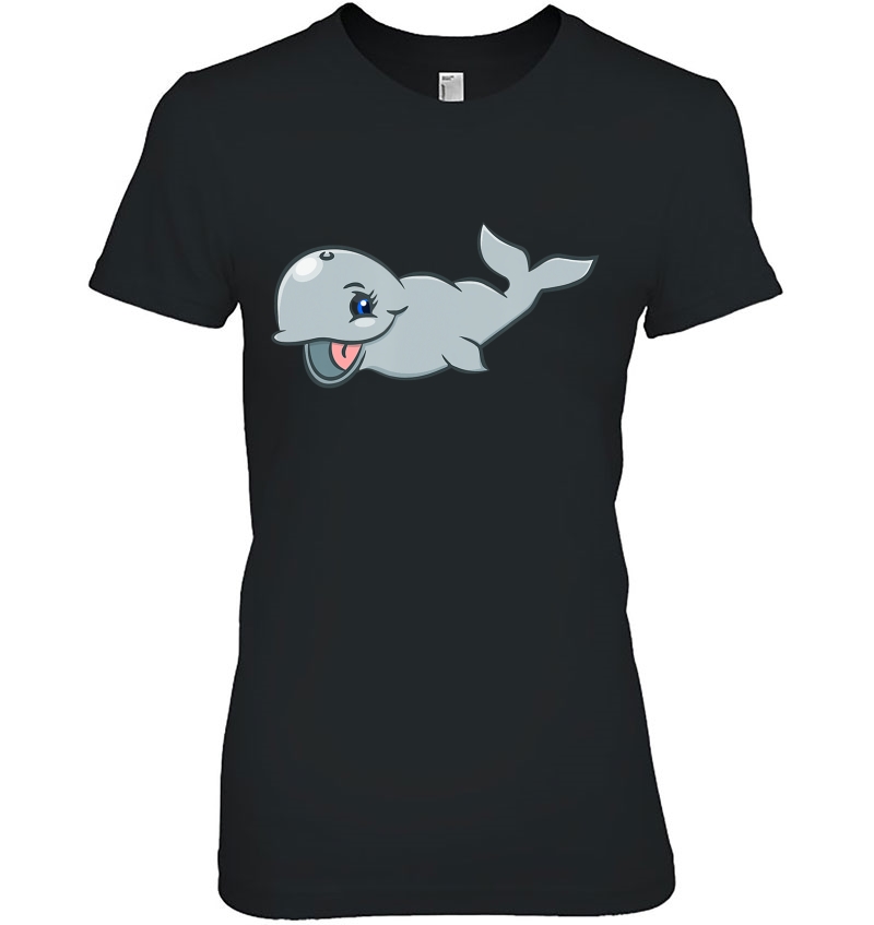 Cartoon Baby Beluga Tshirt, Baby Whale Shirt. Hoodie