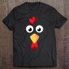 Chicken Face Animal Funny Halloween Costume Tee