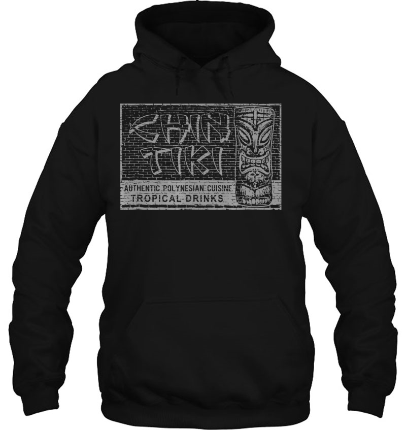Chin Tiki Cocktail Lounge Vintage Detroit Design Hoodie