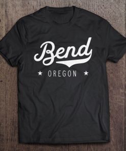 Classic Retro Vintage Bend Oregon City Pride Usa Tee