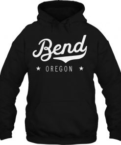 Classic Retro Vintage Bend Oregon City Pride Usa Hoodie