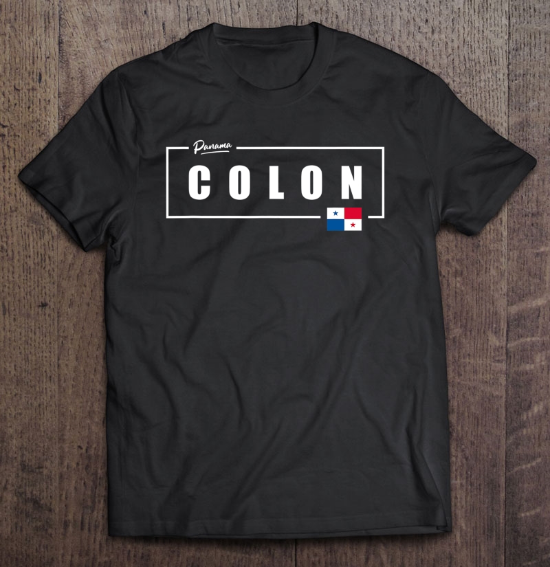 Colon City State Panama Panamanian Country Flag Shirt