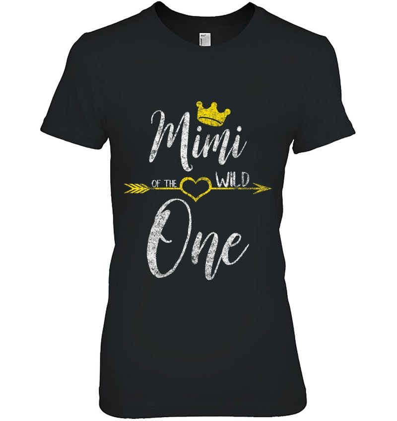 Cute Mother's Day Gift Mimi Of The Wild One Hoodie