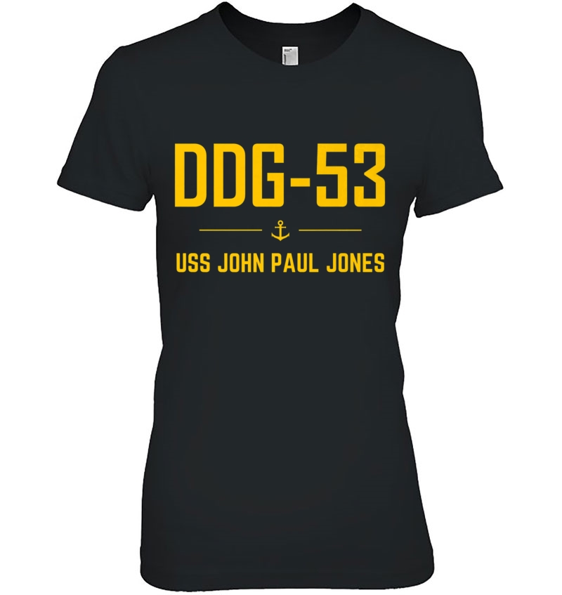 Ddg-53 Uss John Paul Jones Hoodie