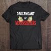 Descendant Of Moonshiners Funny Whiskey Jug Hillbilly Gift Tee