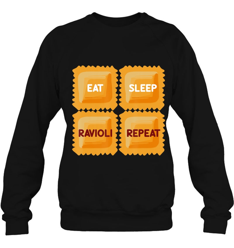 Eat Sleep Ravioli Repeat Quotes About Italian Foodie Fun Mugs