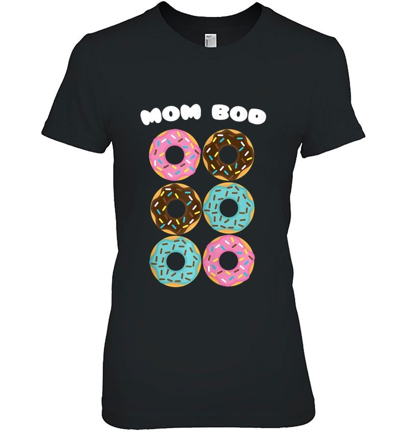 Funny Mom Bod Six Pack Donuts Doughnut Lover Hoodie