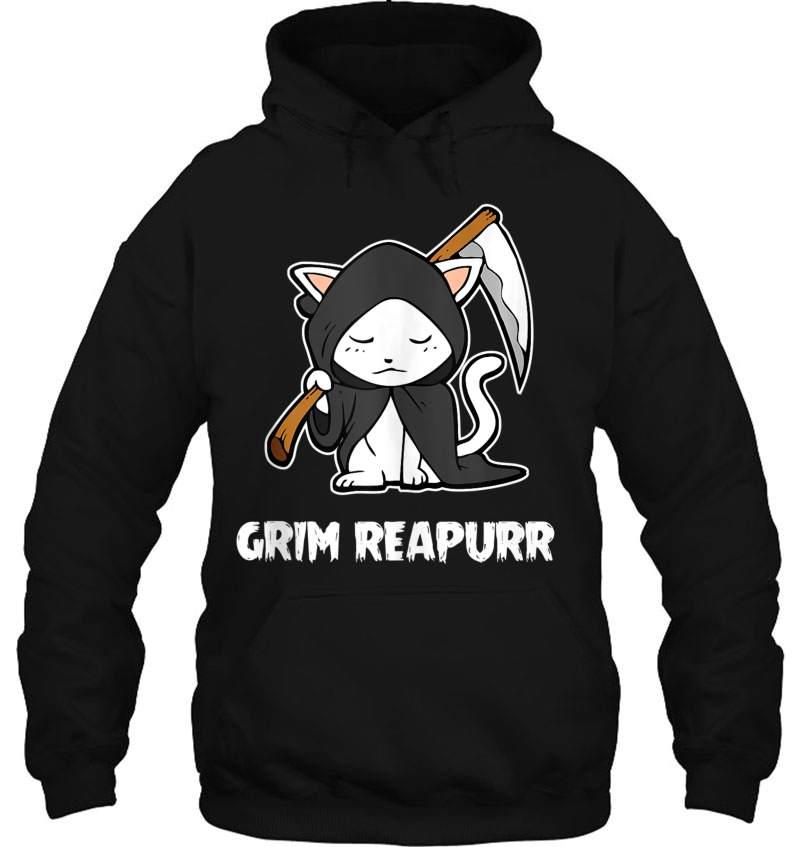 Grim Reapurr Halloween Costume Reaper Funny Kitten Cats Mugs