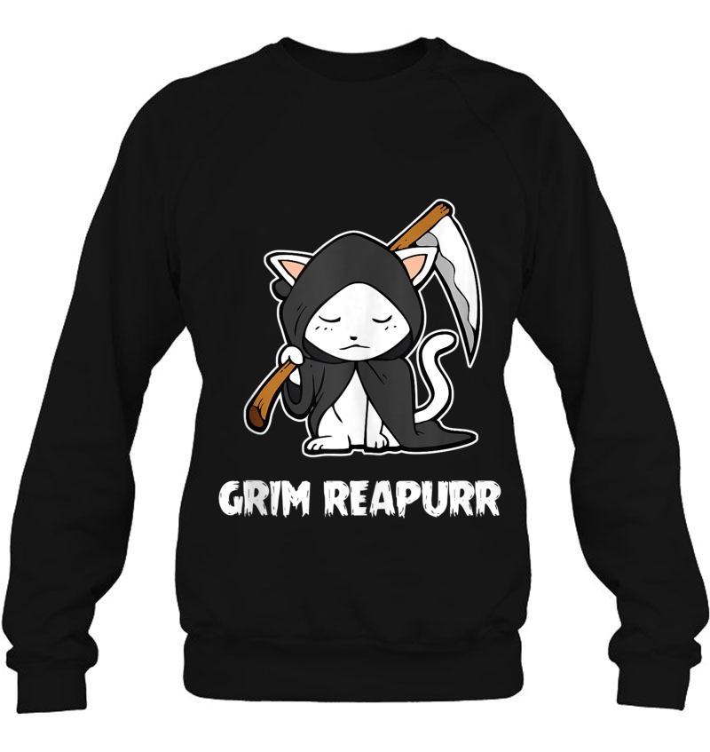 Grim Reapurr Halloween Costume Reaper Funny Kitten Cats Mugs