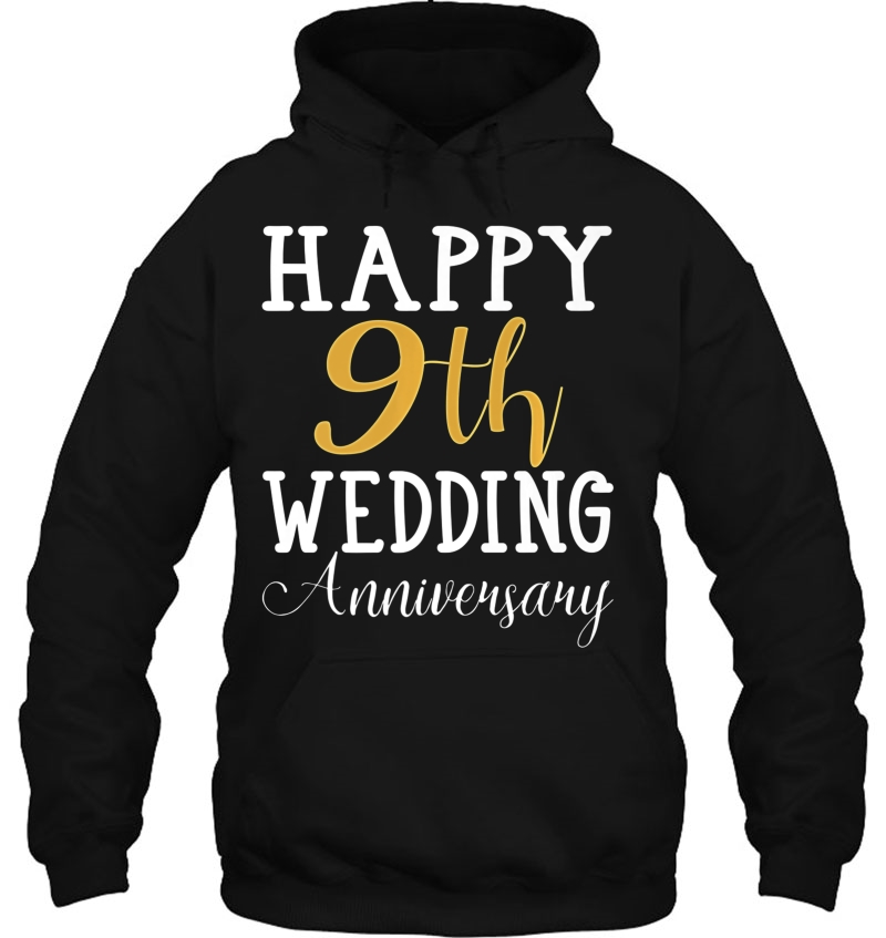 Happy 9Th Wedding Anniversary Gift Couples Wife Husband Premium Mugs