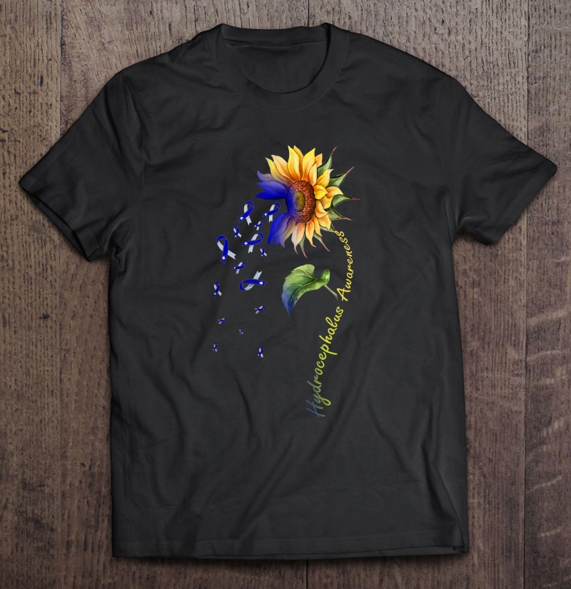 Hydrocephalus Awareness Sunflower Shirt