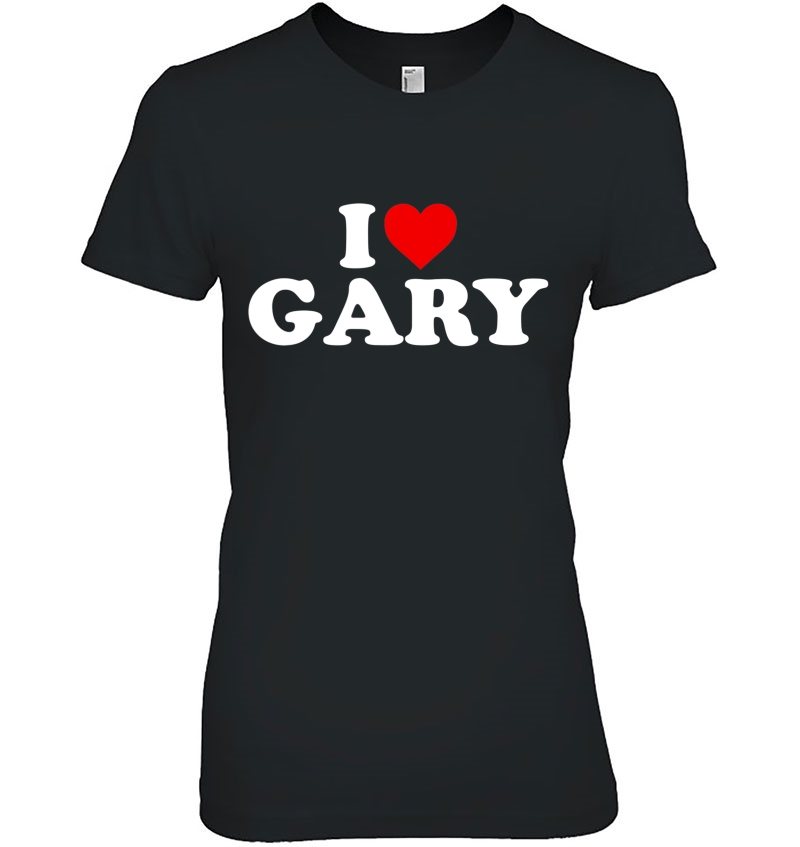 I Love Gary - Heart Hoodie