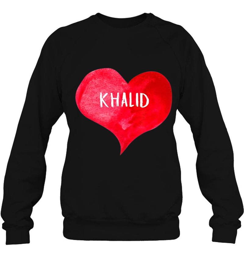 I Love Khalid - Love Heart , Gifts Valentine's Day Mugs