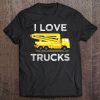 I Love Trucks For Kids. Concrete Pump Truck Tee