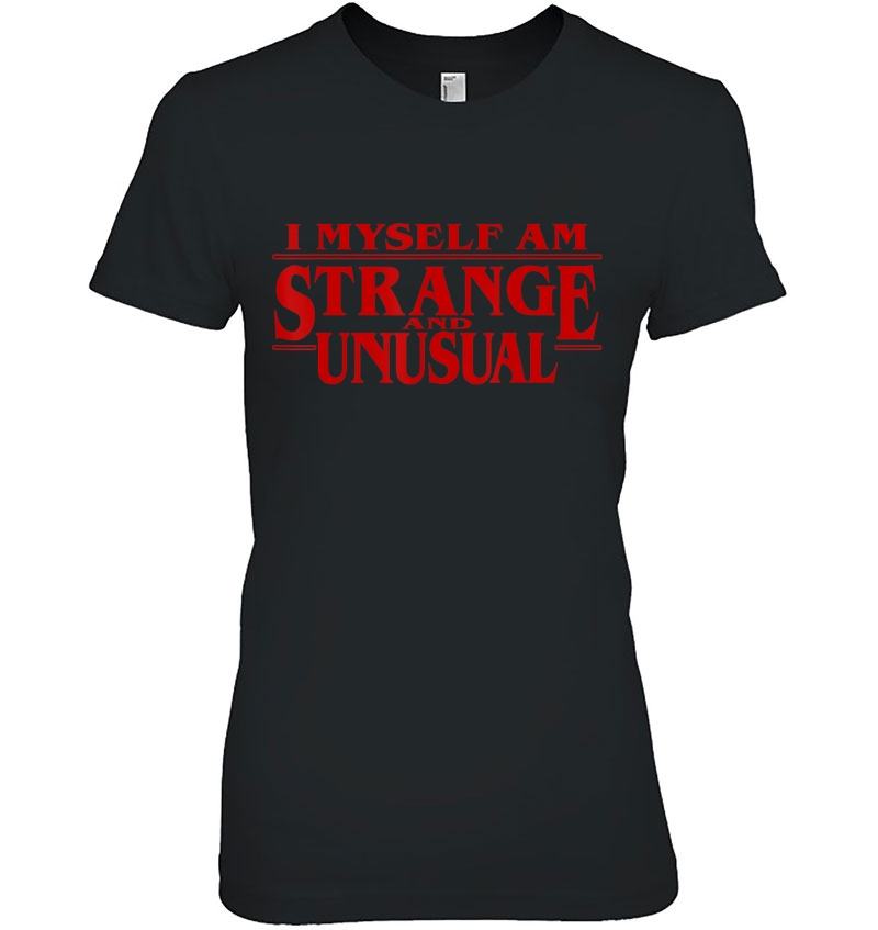 I Myself Am Strange And Unusual 80S 90S Fans Hoodie