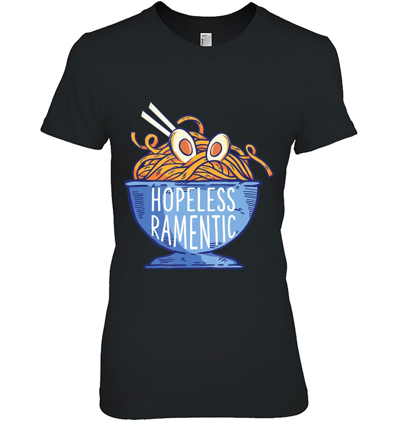 Japanese Ramen Noodles Bowl Graphic Gift Hopeless Ramentic Hoodie