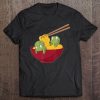 Kawaii Anime Japanese Ramen Noodles Toad Bull Frog Gift Tee