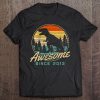 Kids Awesome Since 2013 Dinosaur Dino T-Rex 7Th Birthday Gifts Tee