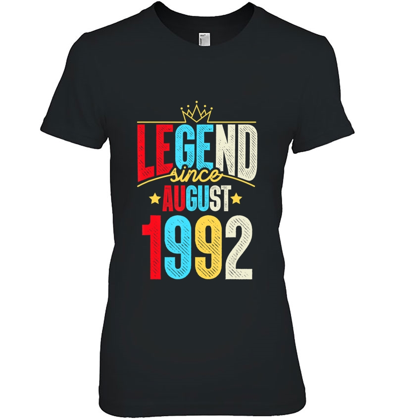 Legend Since August 1992 Bday Gifts 28Th Birthday Hoodie