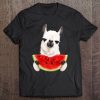 Llama Shirt Llama Loves Watermelon Girls Kids Women Tee