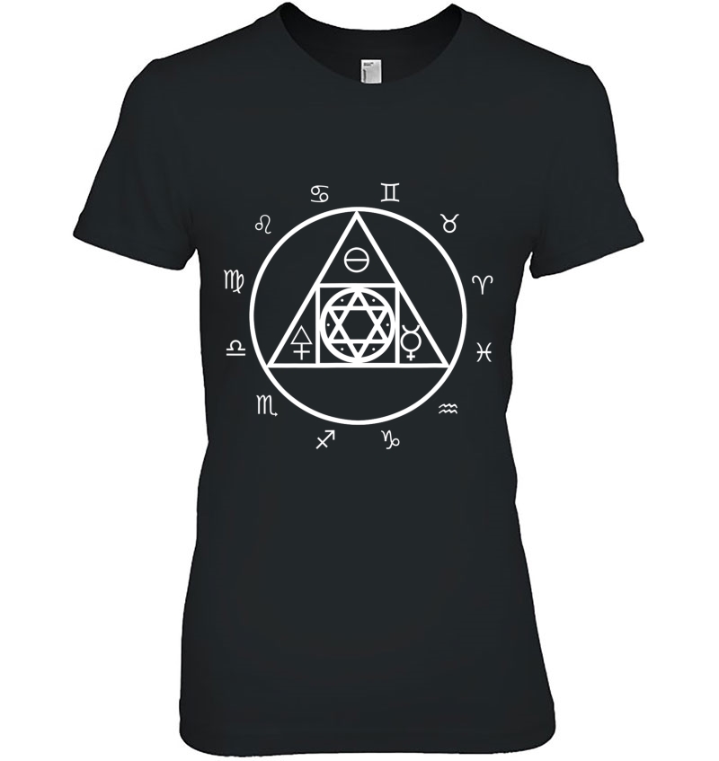 Magic Circle Occult Ladies Tee