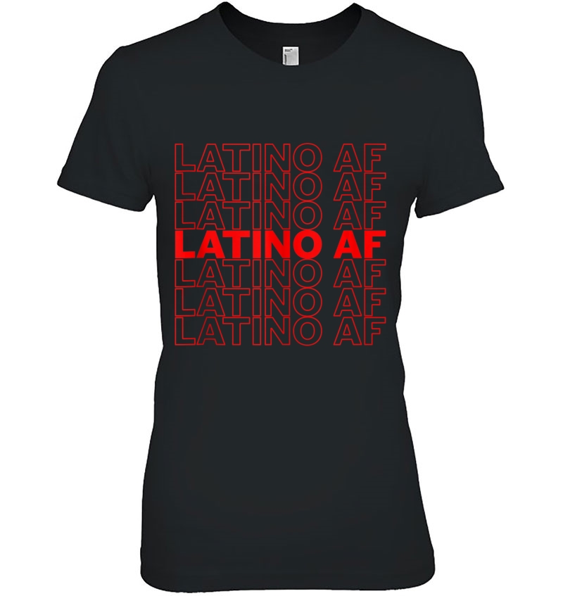 Mens Latino Af Ladies Tee