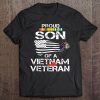 Mens Proud Son Of A Vietnam Veteran Father's Day Gift Tee