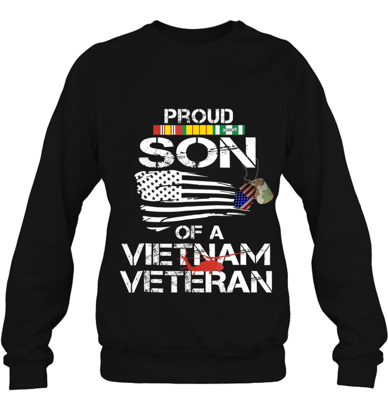 Mens Proud Son Of A Vietnam Veteran Father's Day Gift Mugs