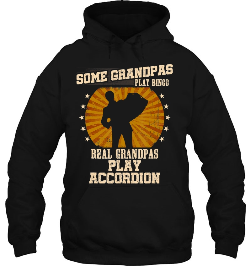 Mens Some Grandpas Play Bingo Real Grandpas Play Accordion Funny Mugs