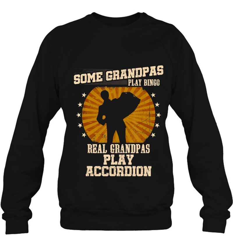 Mens Some Grandpas Play Bingo Real Grandpas Play Accordion Funny Mugs