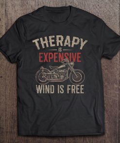 Motorcycle Therapy Funny Tee