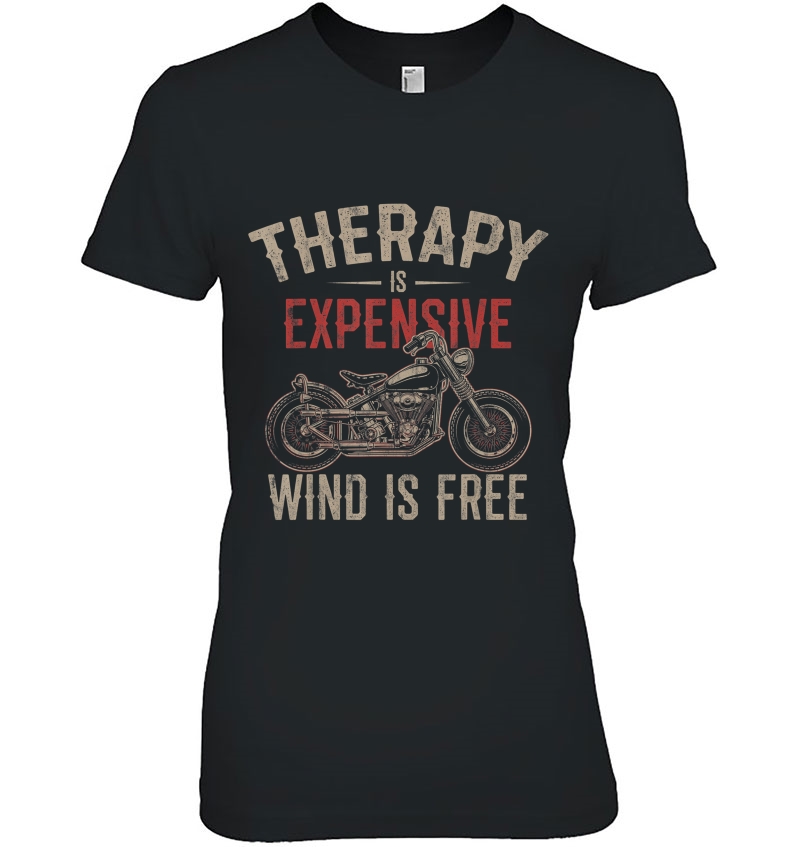 Motorcycle Therapy Funny Hoodie