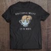 Non-Essential Employee Of The Month Sloth Coffee Funny Tee