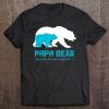 Papa Bear Addiction Recovery Awareness Gifts Tee