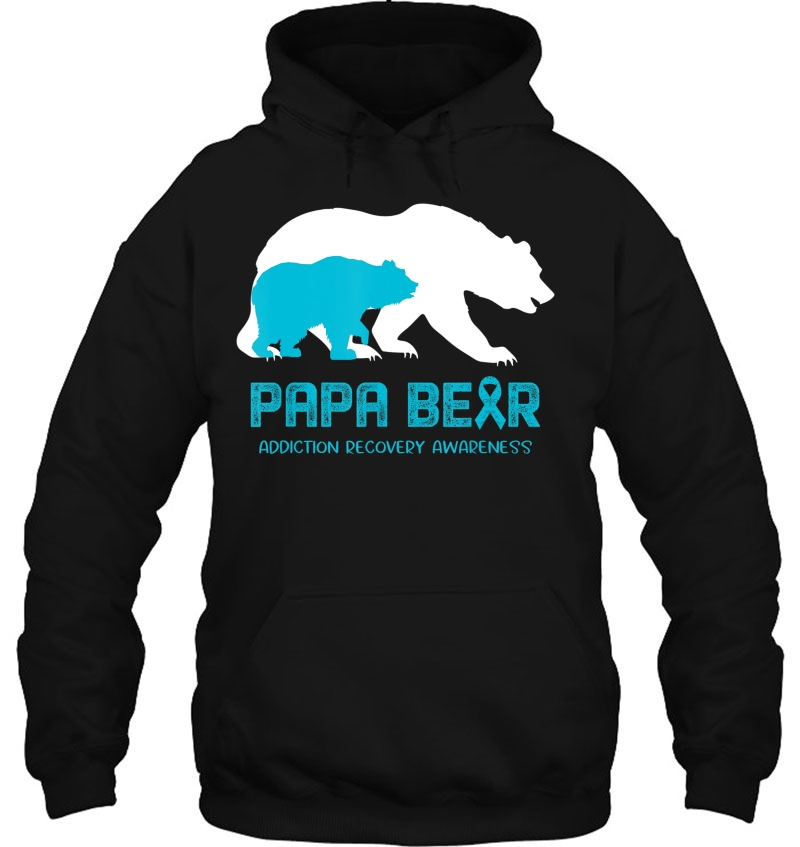 Papa Bear Addiction Recovery Awareness Gifts Mugs