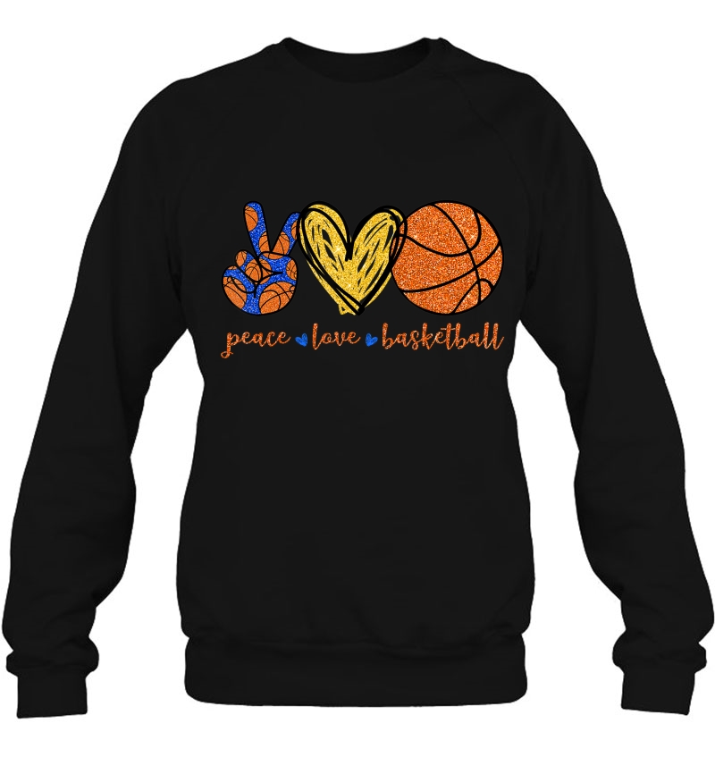 Peace Love Basketball Funny Basketball Lovers Gifts Mugs