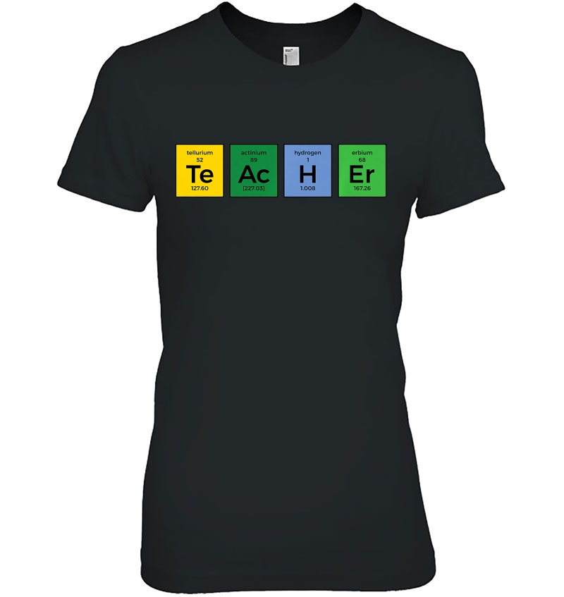 Periodic Table Science Chemistry Teacher Premium Hoodie