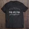 Philadelphia Pennsylvania - Skyline Calligraphy Shirt Tee